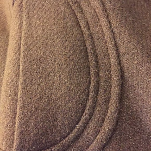 VINTAGE MALANSON LONG WOOL BELTED COATS SIZE M - Picture 6 of 9